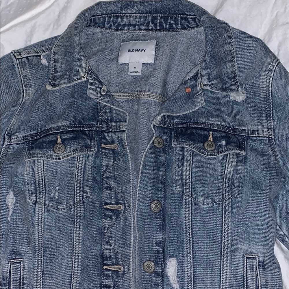 Destructed Denim Jacket